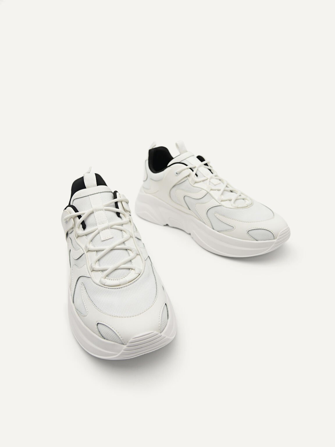 Athleisure時尚運動鞋, 白色