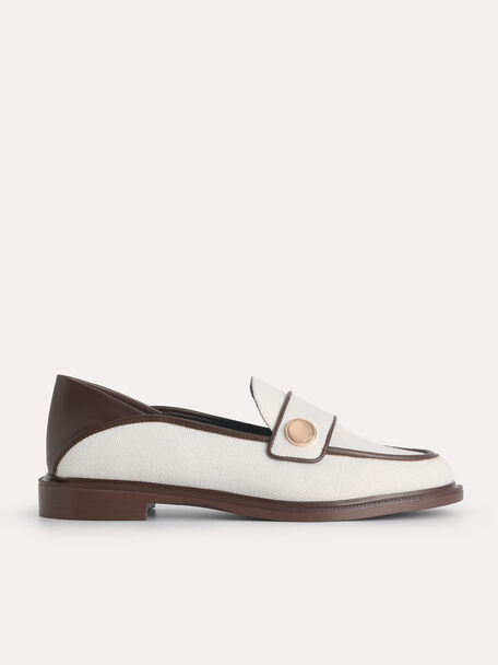Canvas Loafers, Chalk