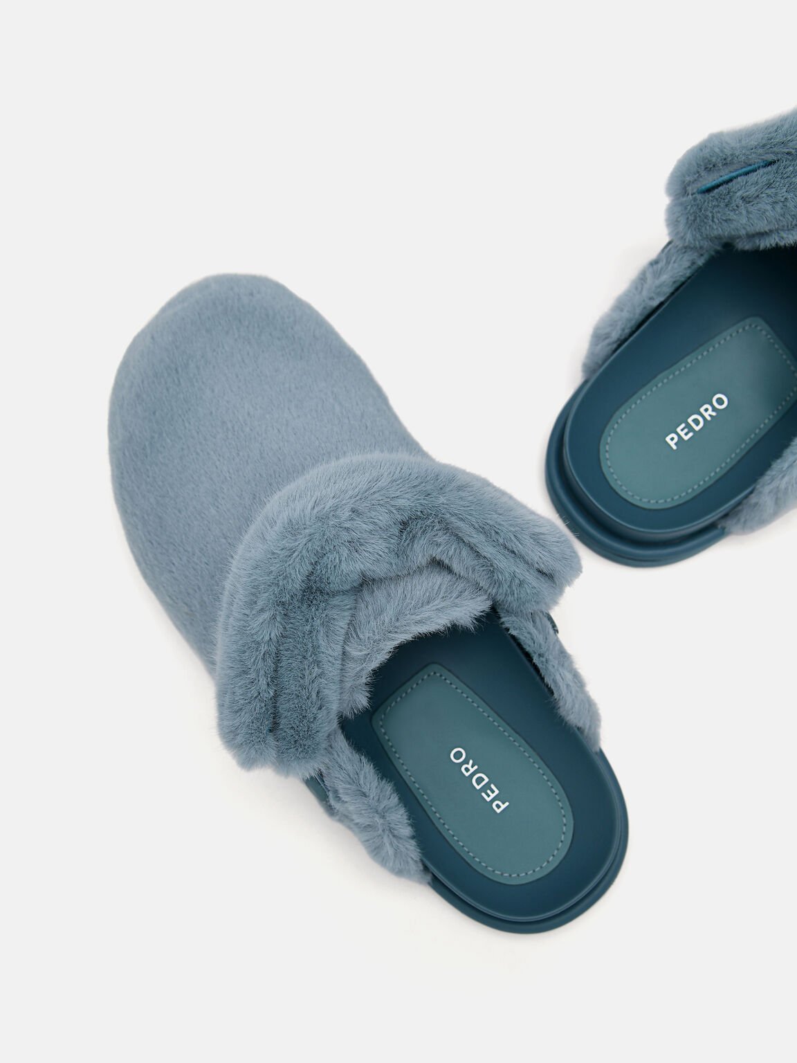 Valenok Mule with Adjustable Backstrap, Turquoise