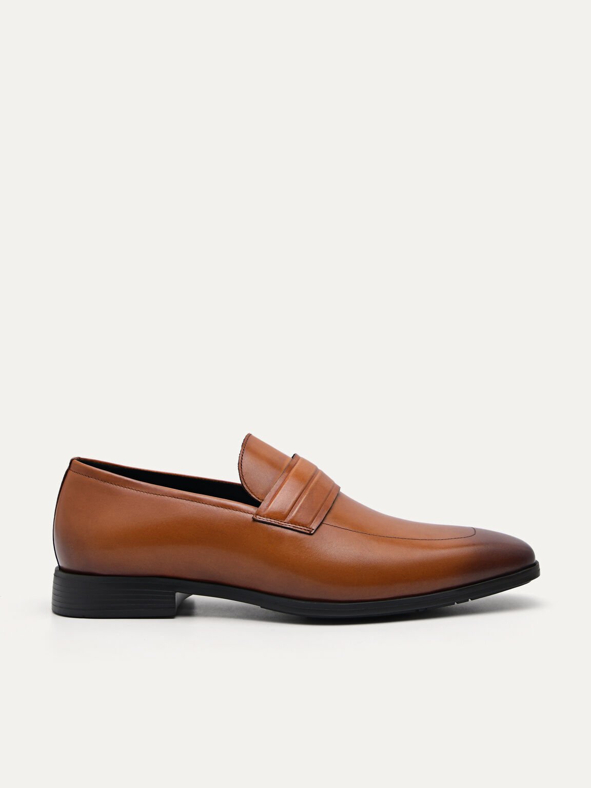 Altitude Leather Loafers, Camel