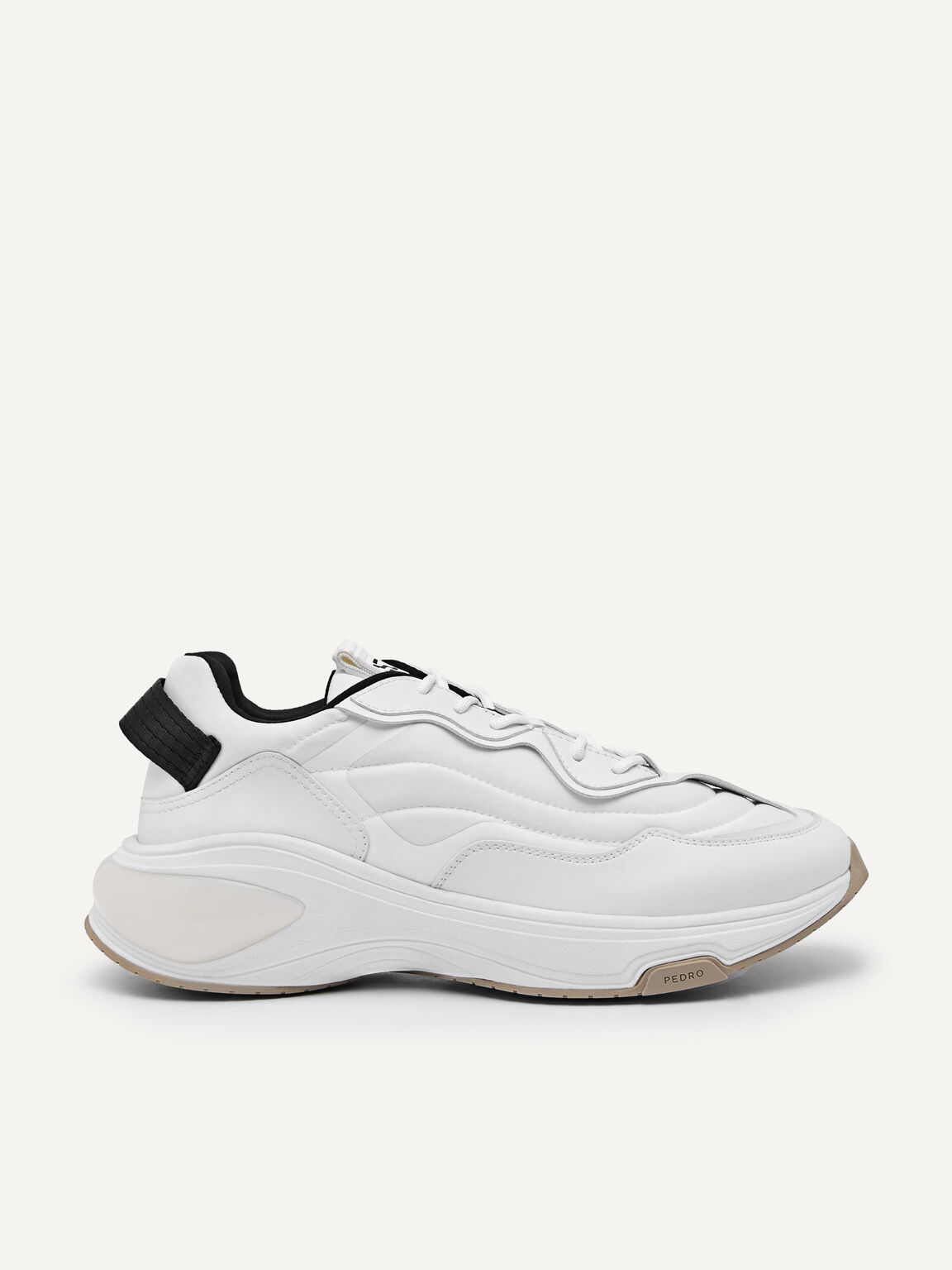 Monochrome Chunky Sneakers, White