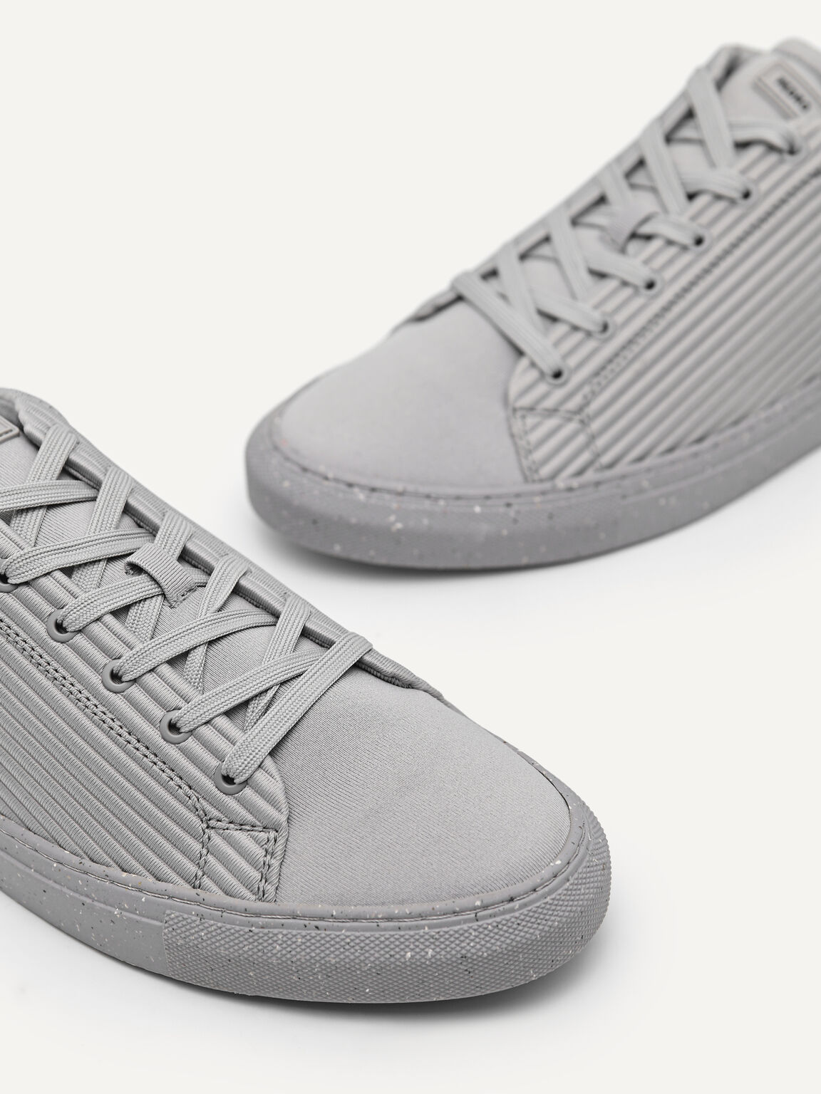 rePEDRO Pleated Sneakers, Grey, hi-res