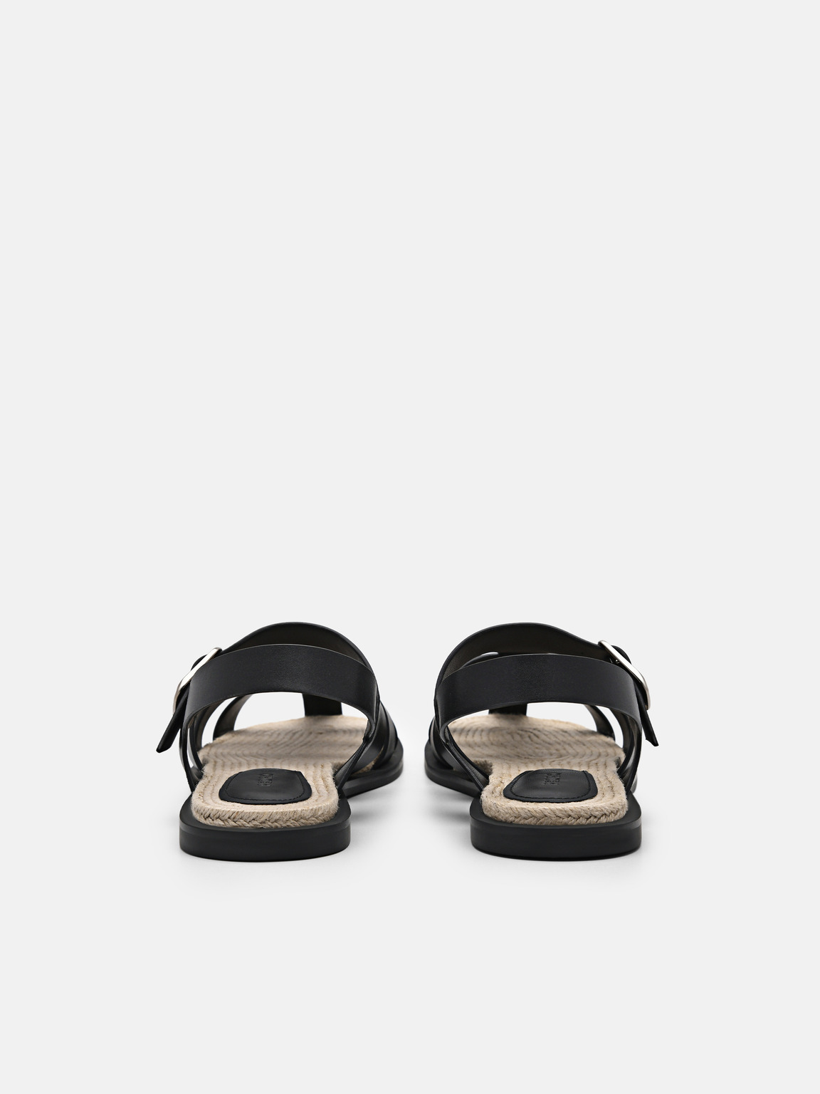 Riata Slingback Sandals, Black