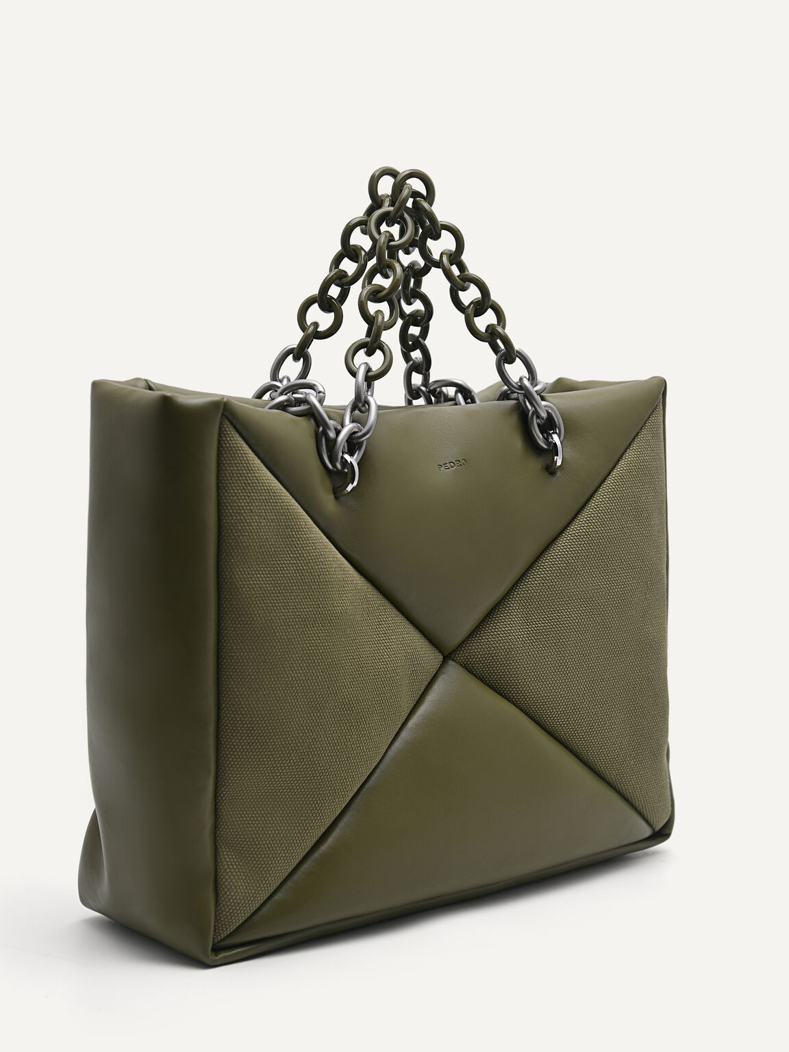 Charlotte Tote Bag, Military Green
