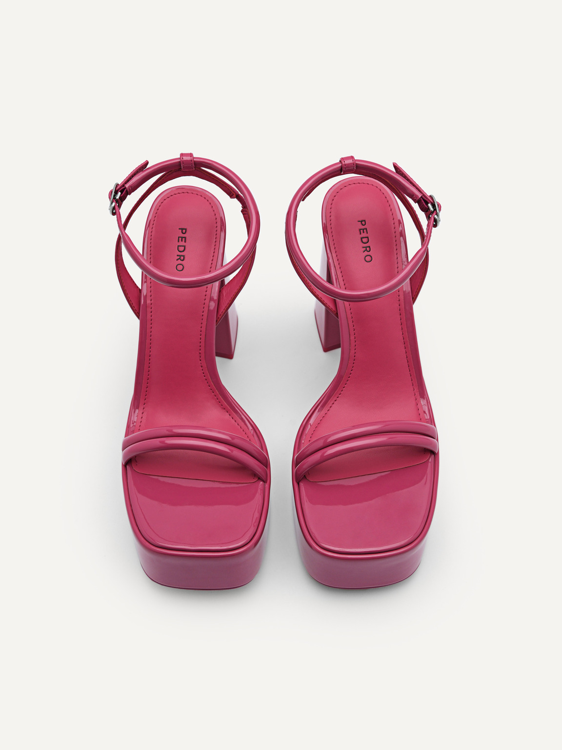 Petra高跟涼鞋, 紫红色