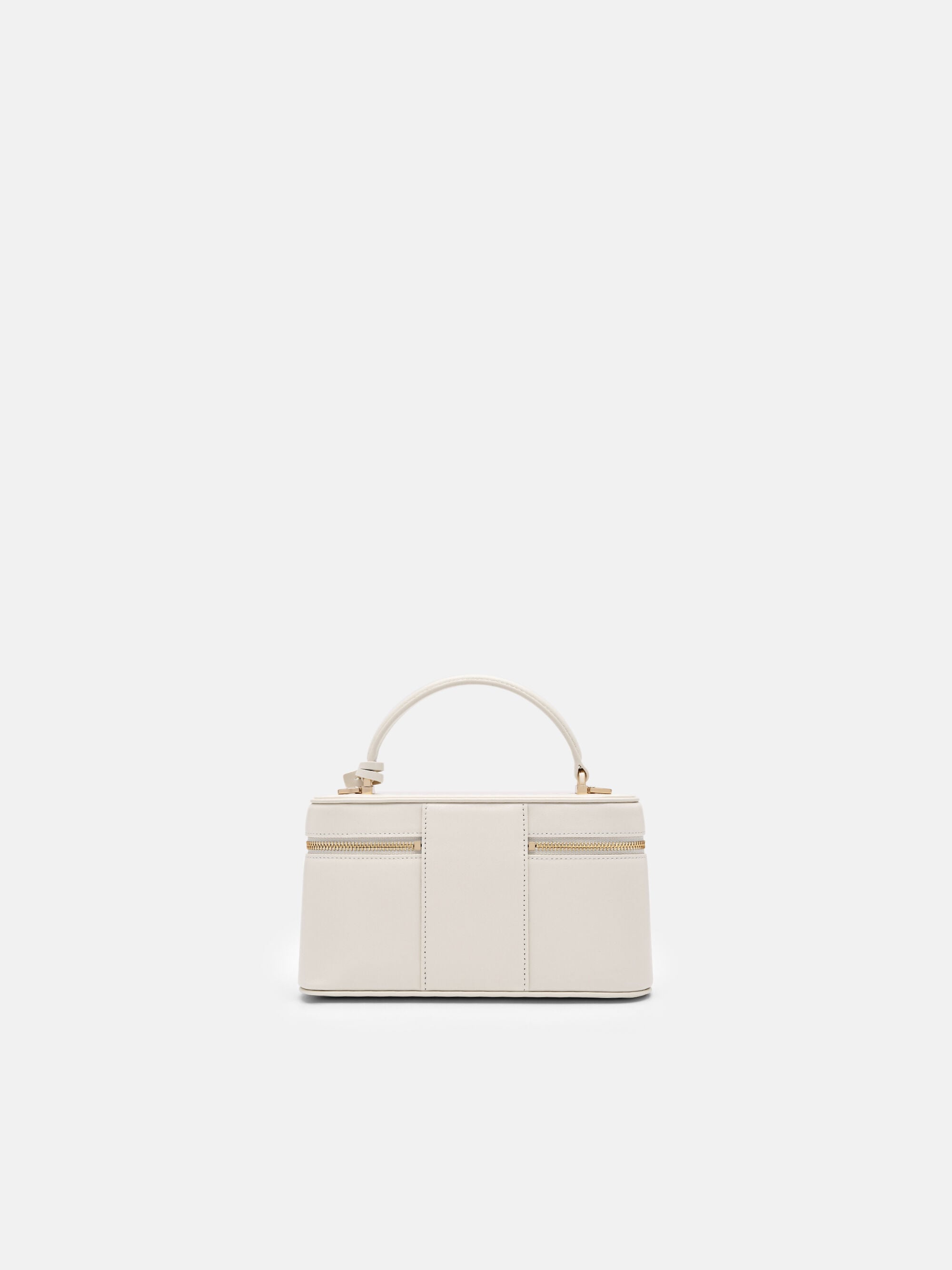 Chalk Ari Leather Shoulder Bag - PEDRO US