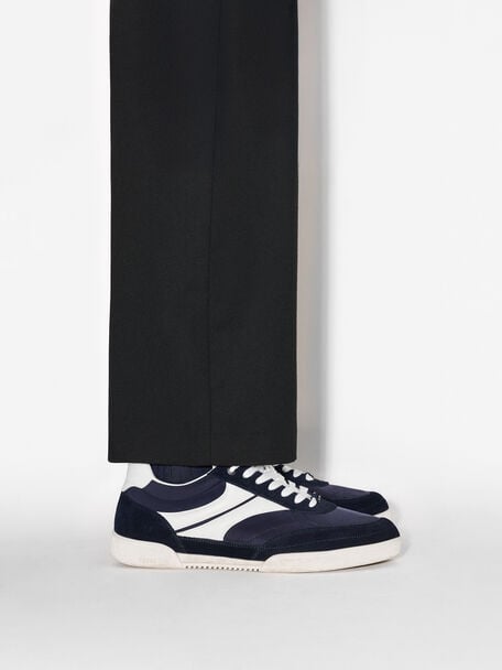 Penn Nylon Sneakers, Navy