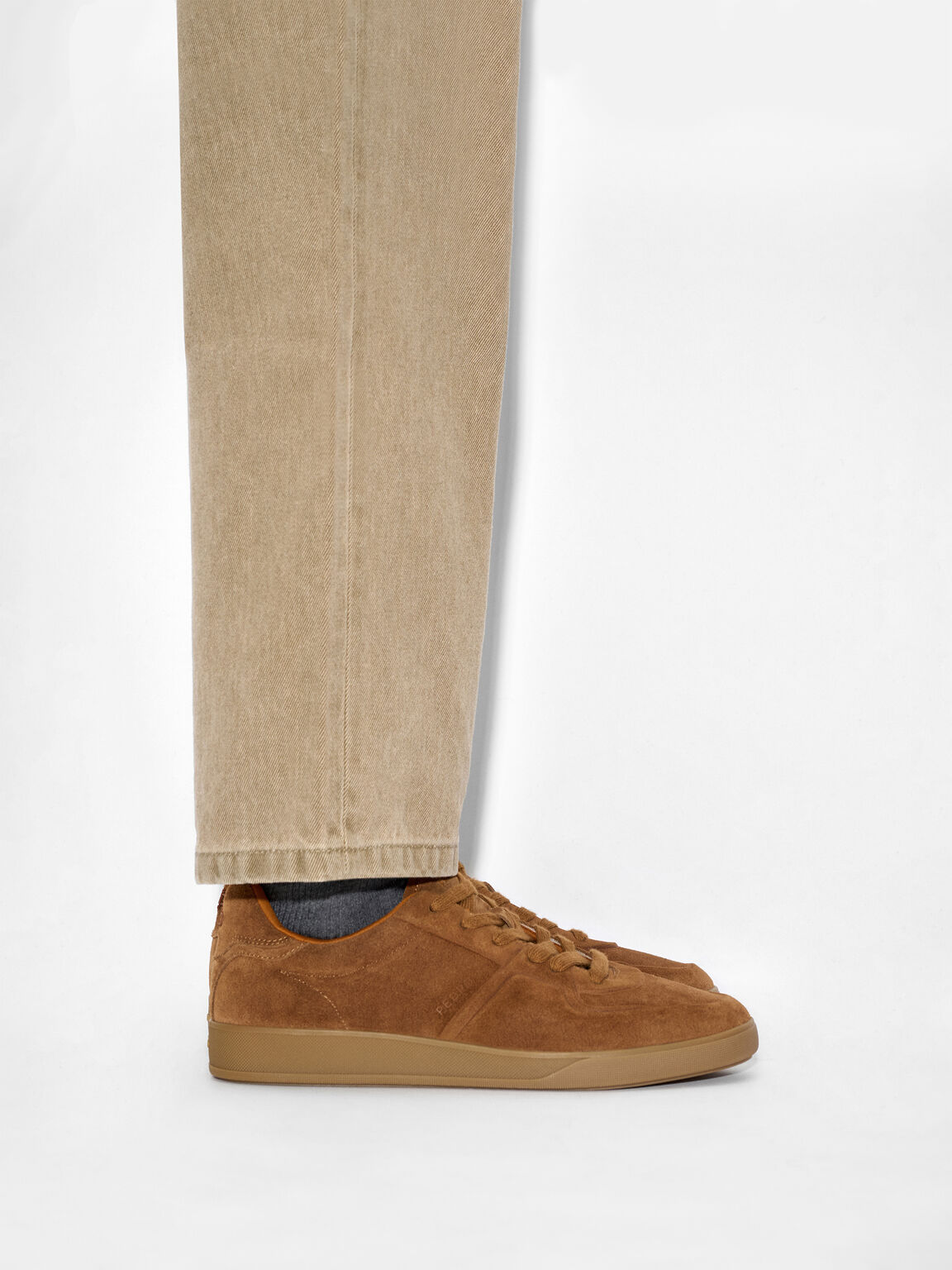 Fleet Suede Sneakers, Cognac