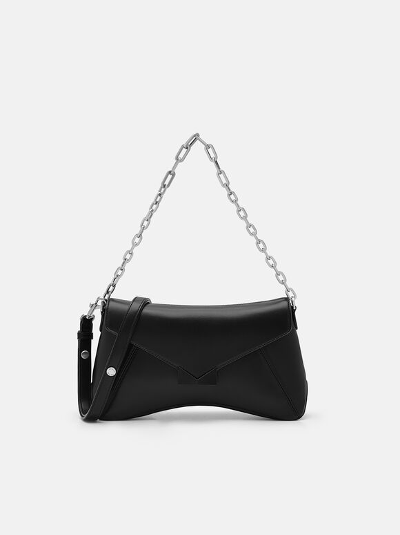 Marion Shoulder Bag, Black
