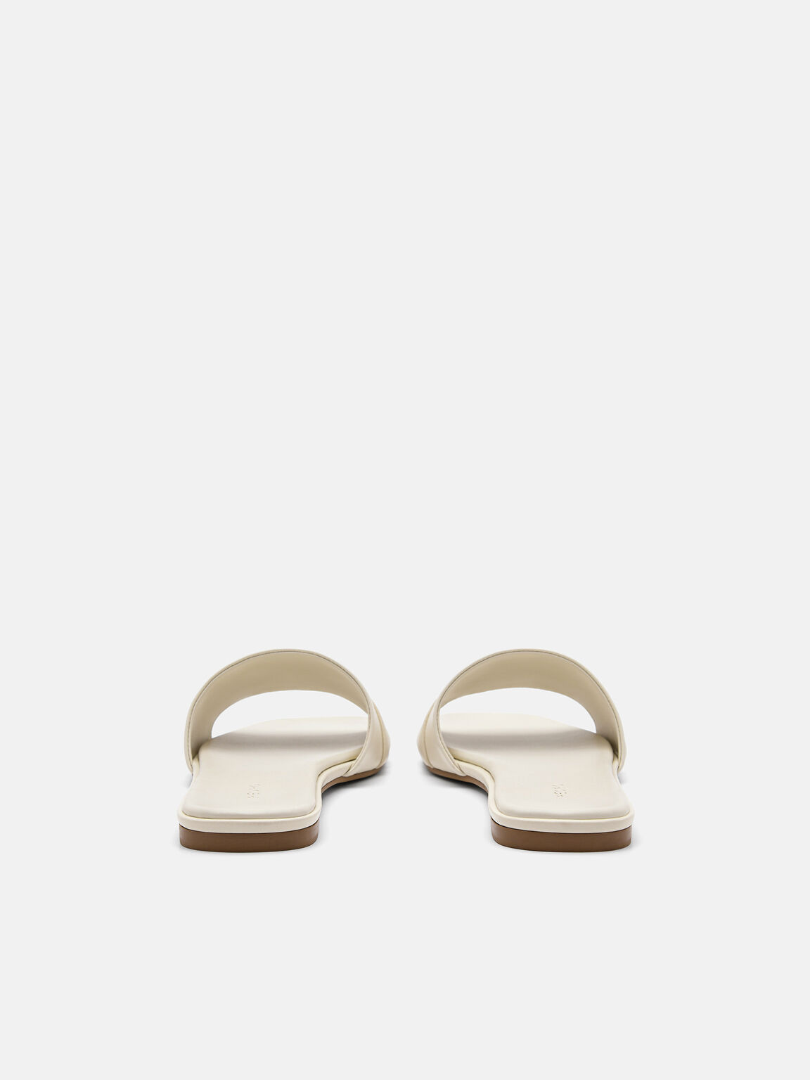 Leather Sandals, Chalk