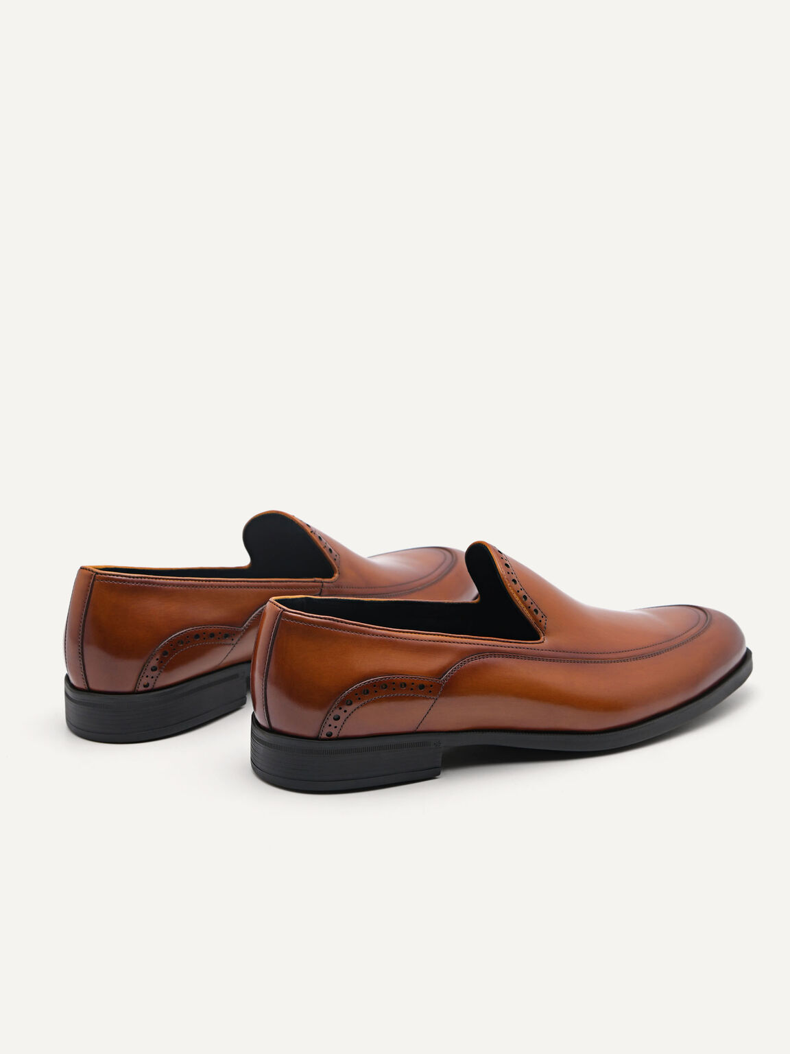 Leather Loafer, Cognac