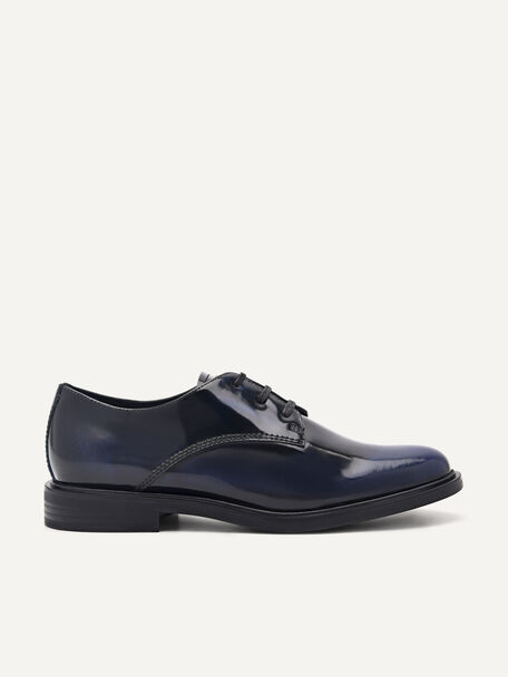 PEDRO Studio Lou Leather Derby Shoes, Navy