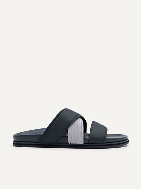 rePEDRO Pleated Sandals, Grey