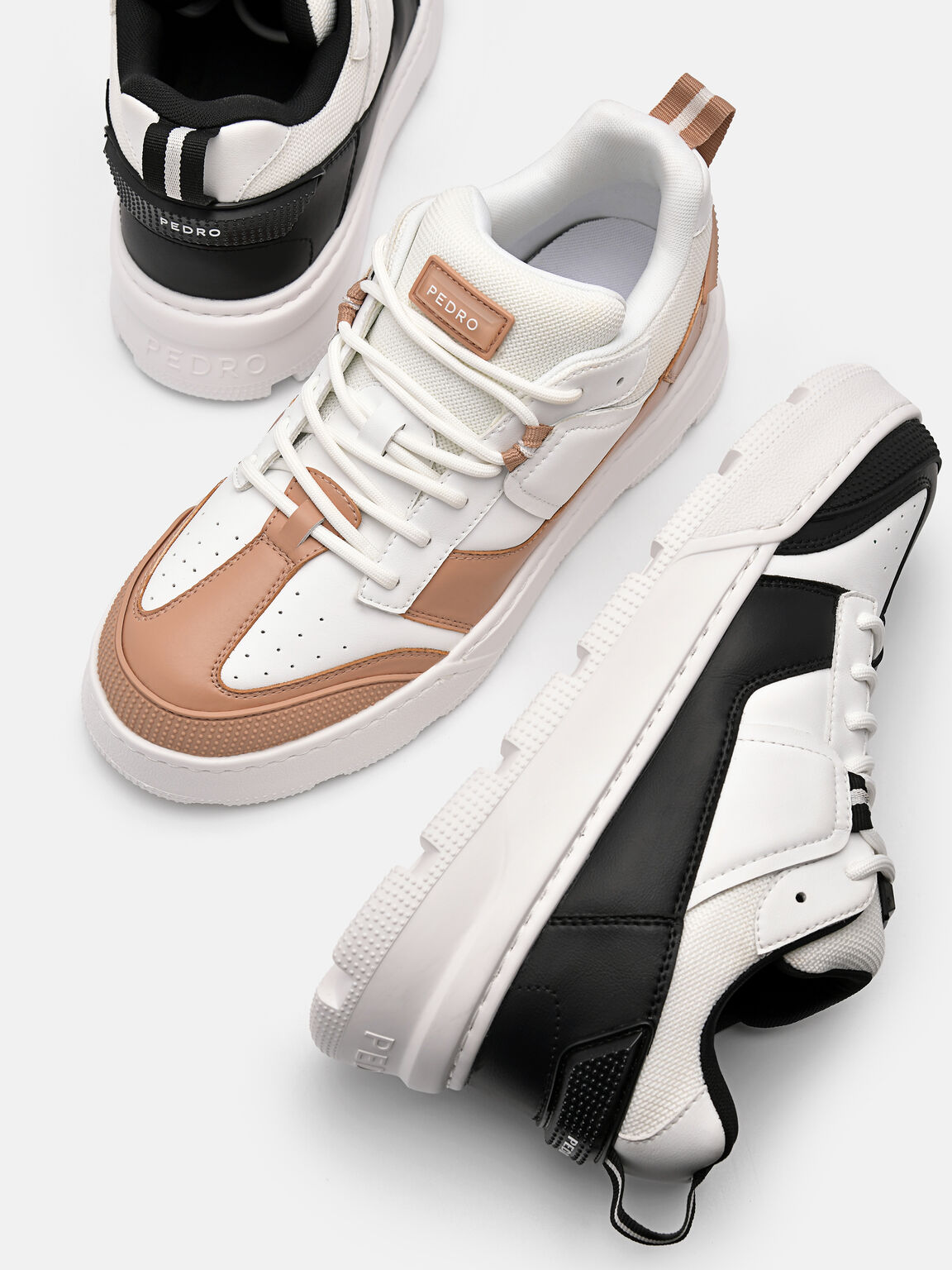 Arc Court Sneakers, Nude