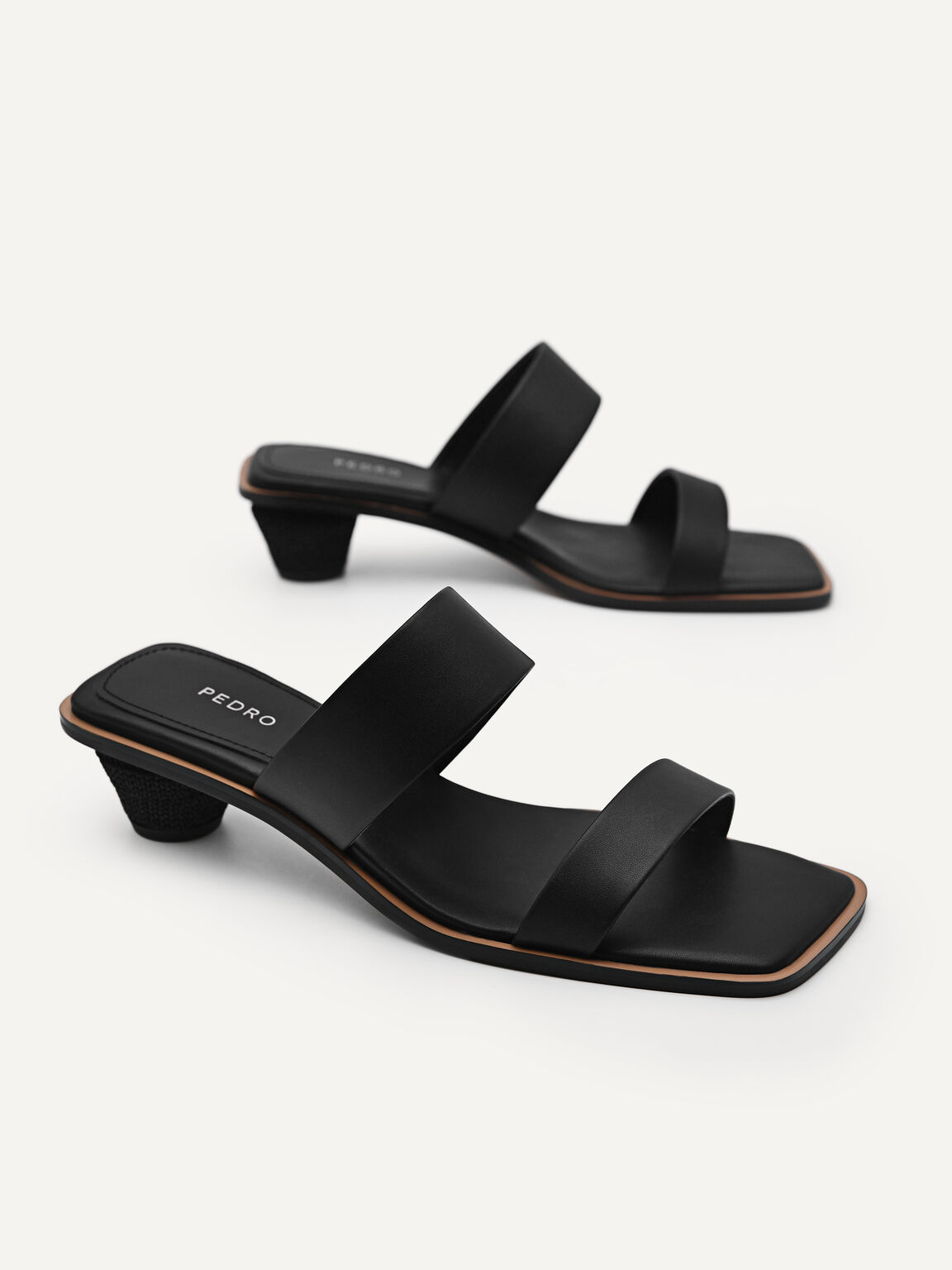 Calico Sandals, Black