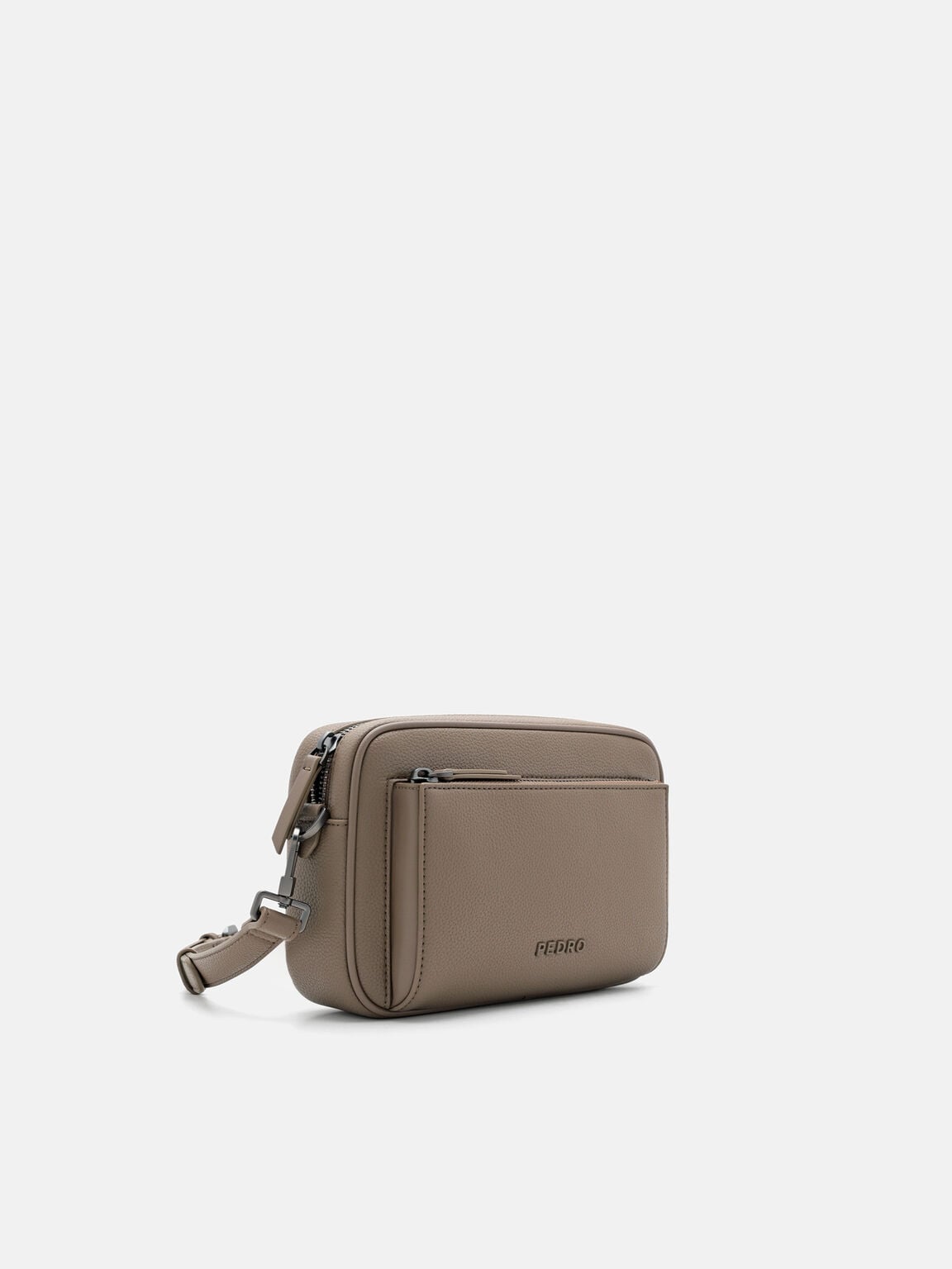 Evans Sling Pouch, Dark Taupe Tumble