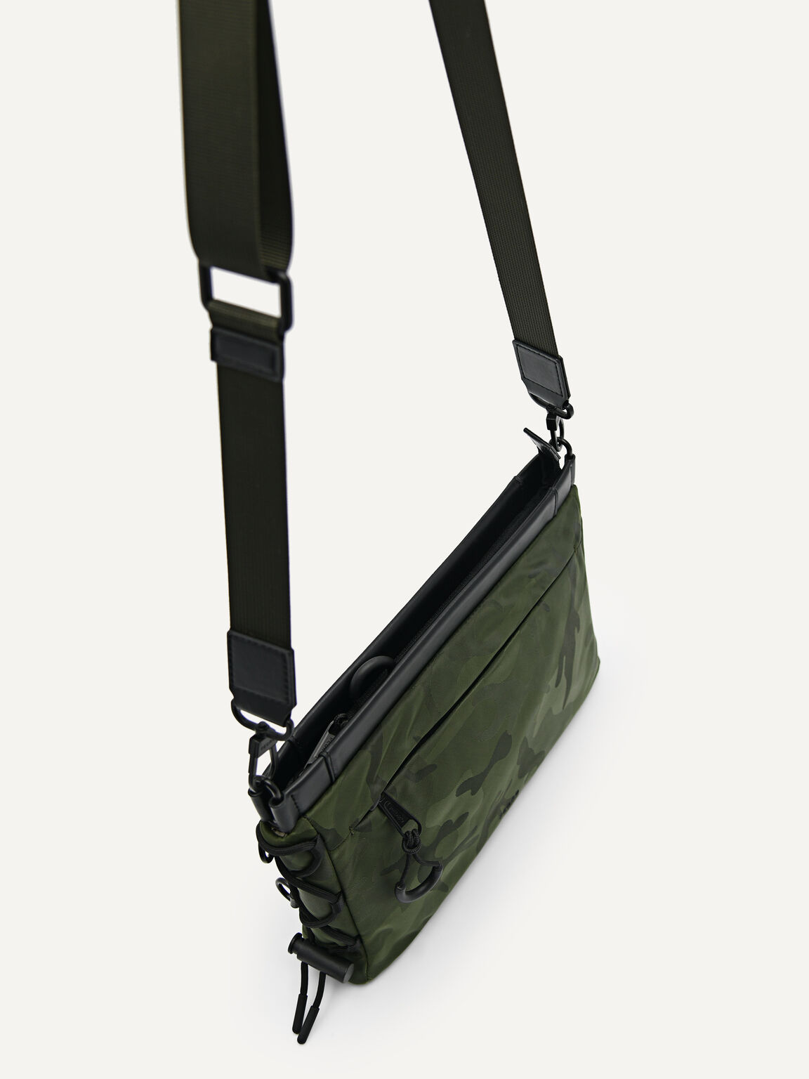 Post Clutch Bag, Military Green