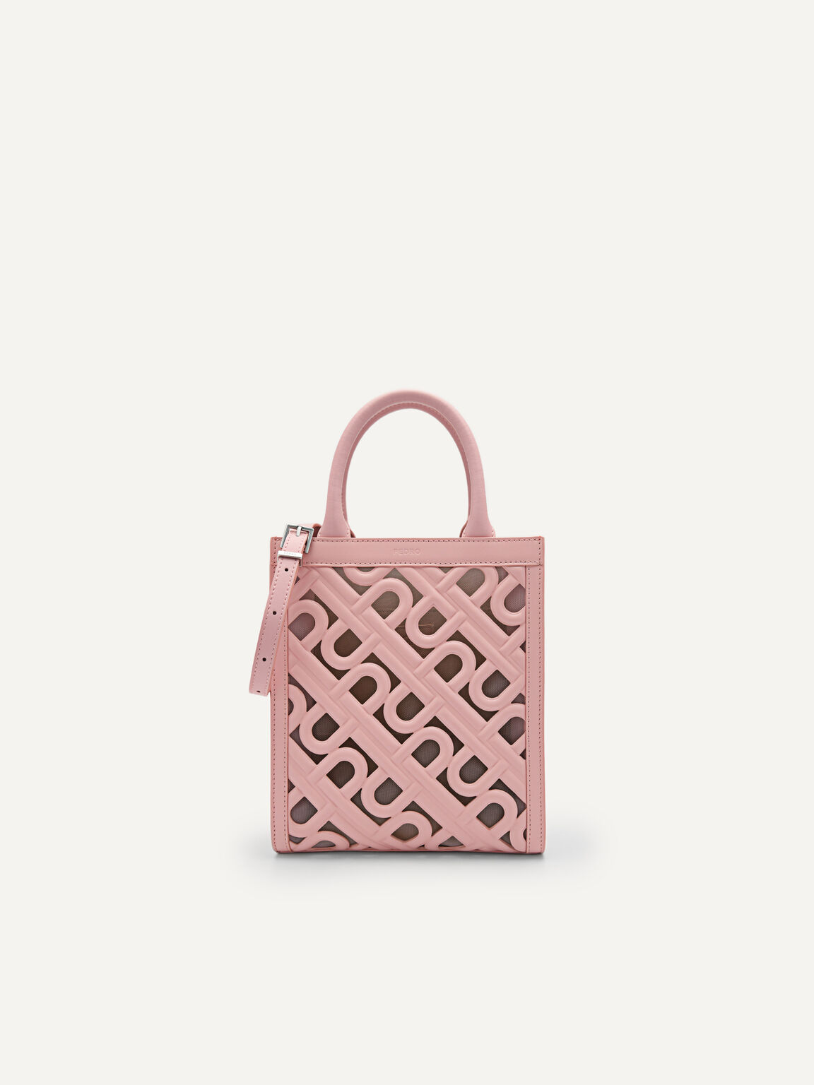 PEDRO Icon Leather Tote Bag, Pink