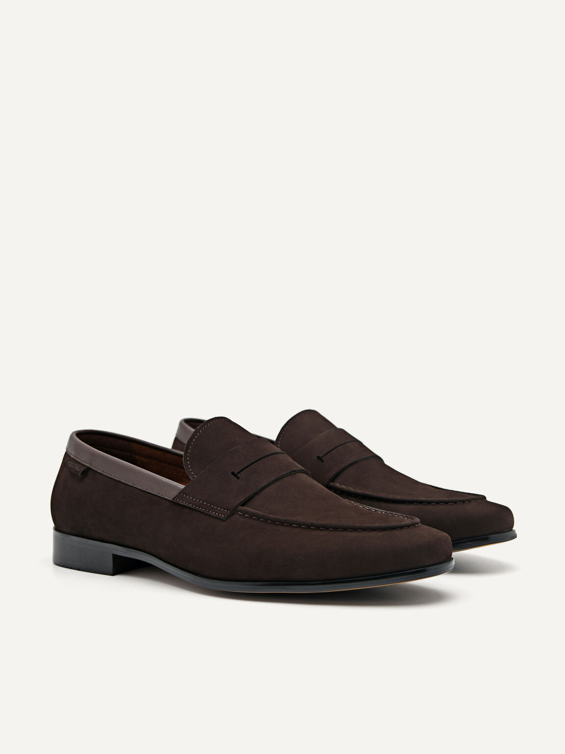 Dark Brown Firth Leather Loafers - PEDRO SG