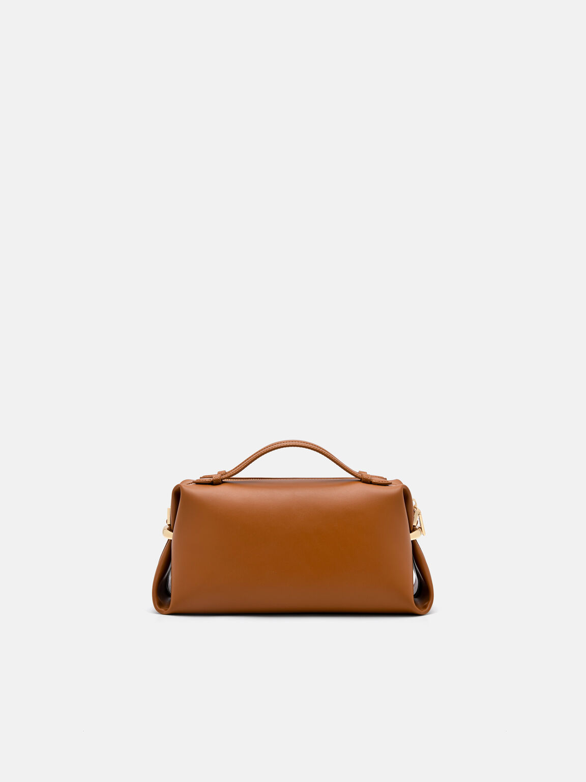 Lia Bowling Bag, Cognac