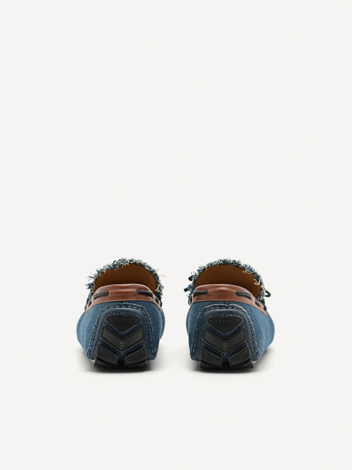 Bow Moccasins, Navy