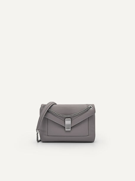 Pinto Mini Shoulder Envelope Bag, Grey