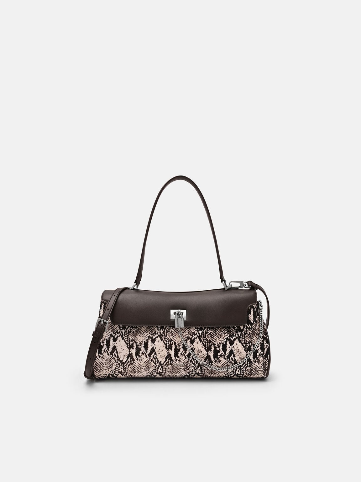 Mirelle Calfhair Shoulder Bag, Multi