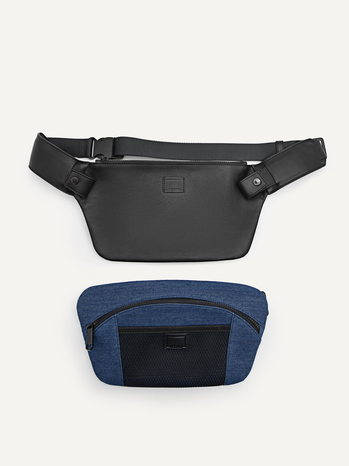 Mesh Sling Pouch, Navy