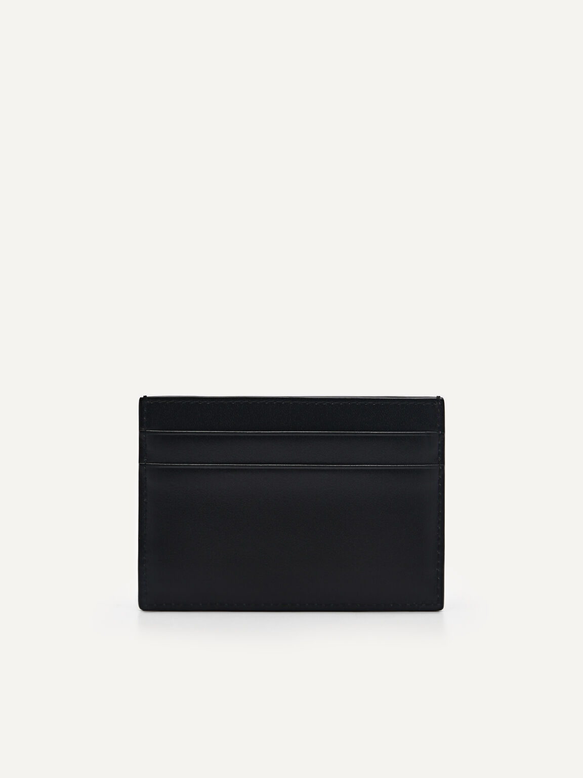 PEDRO Studio Leather Card Holder, Black