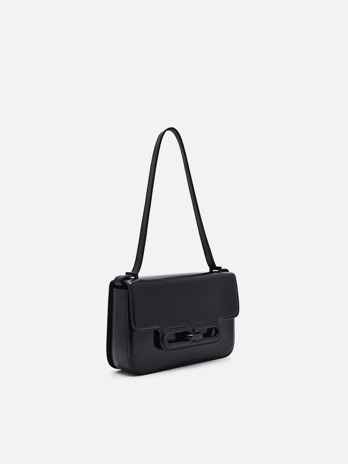 PEDRO Studio Kate Leather Envelope Bag, Black