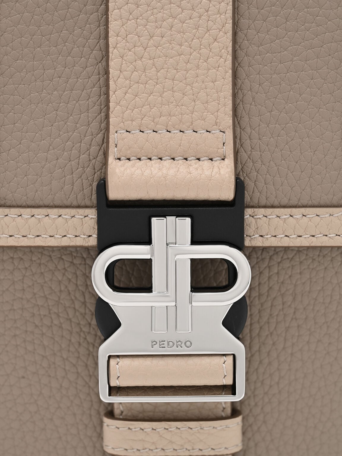 Tex Leather Crossbody Bag, Multi Tumble