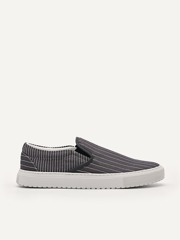 Slip On Sneakers, Dark Grey