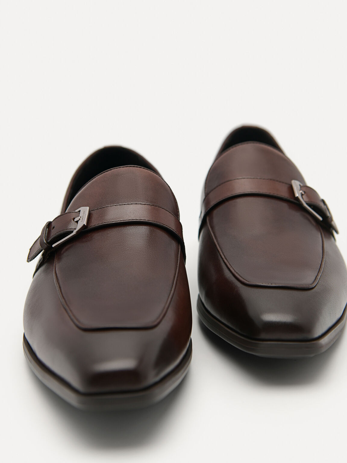 Brando皮革樂福鞋, 棕色