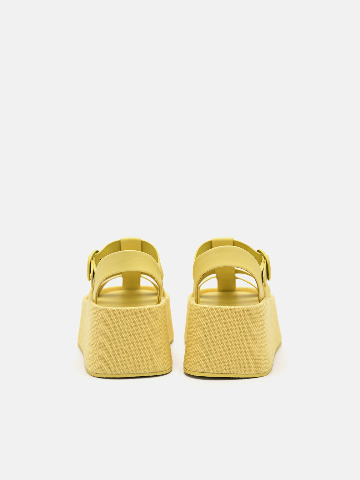 Palma厚底涼鞋, 黄色