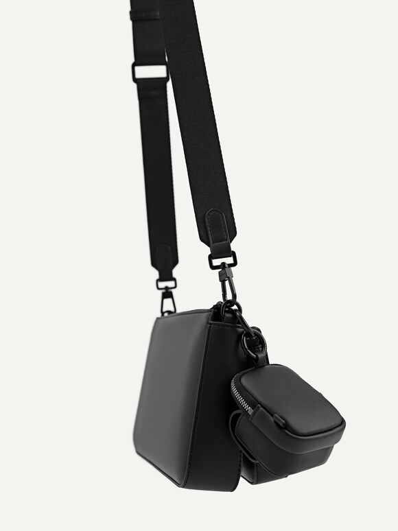 Black Norton Boxy Sling Bag - PEDRO International