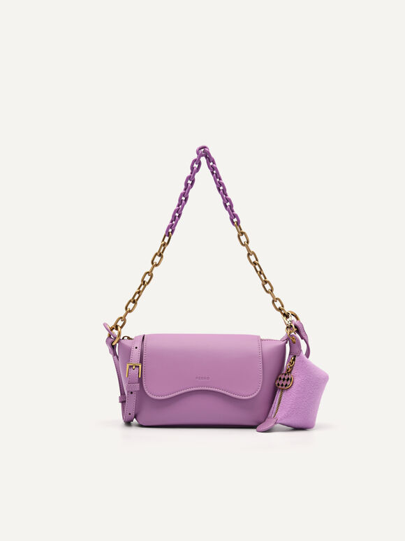 Sally Mini Shoulder Bag, Purple