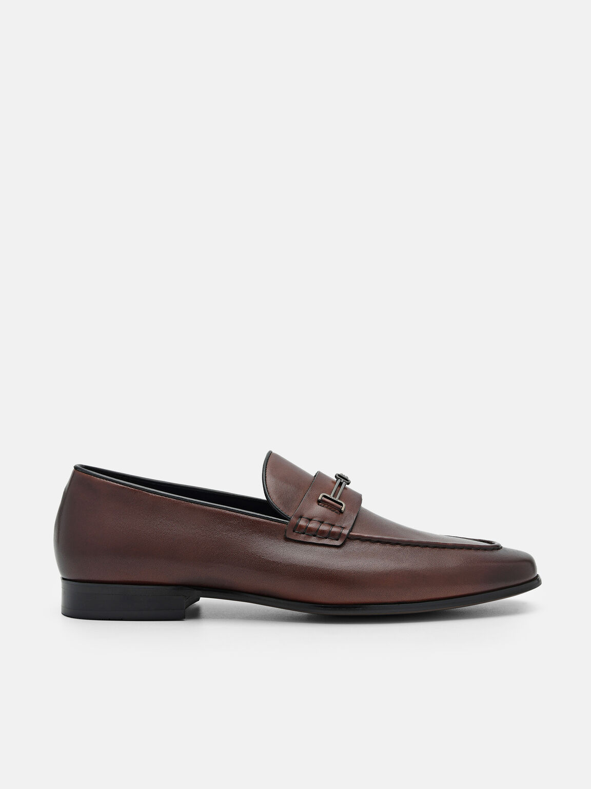 Anthony Leather Loafers, Brown