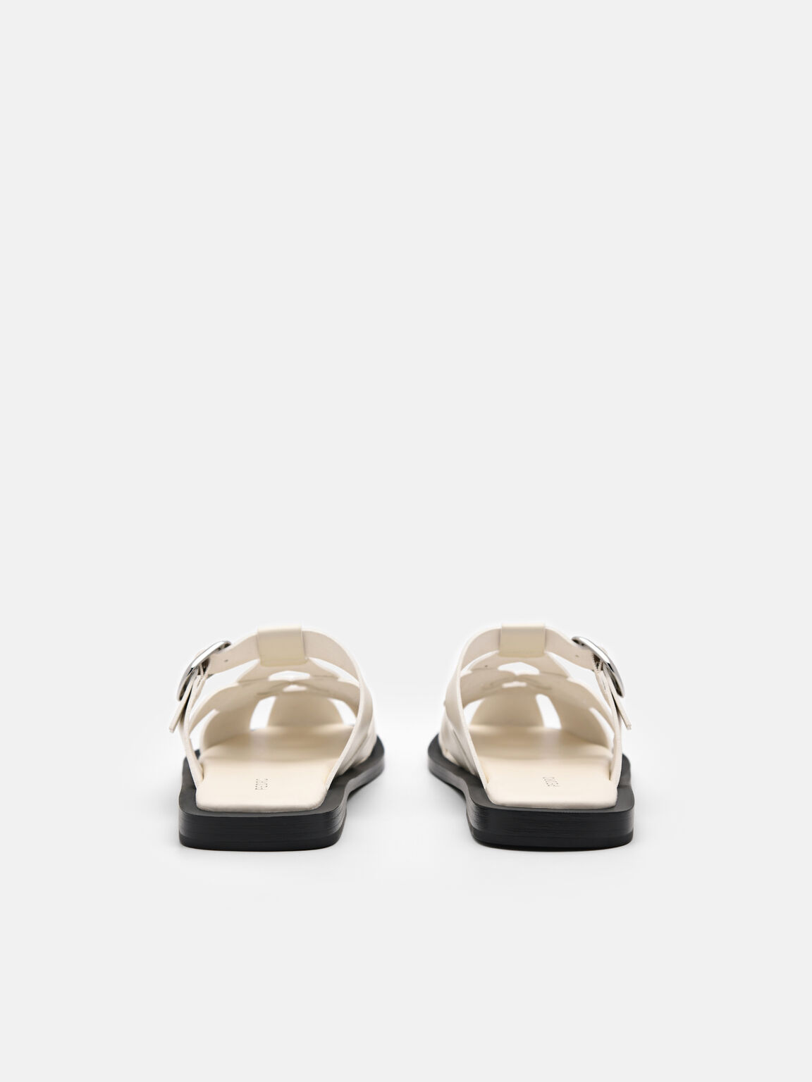 Eden Caged Sandals, Beige