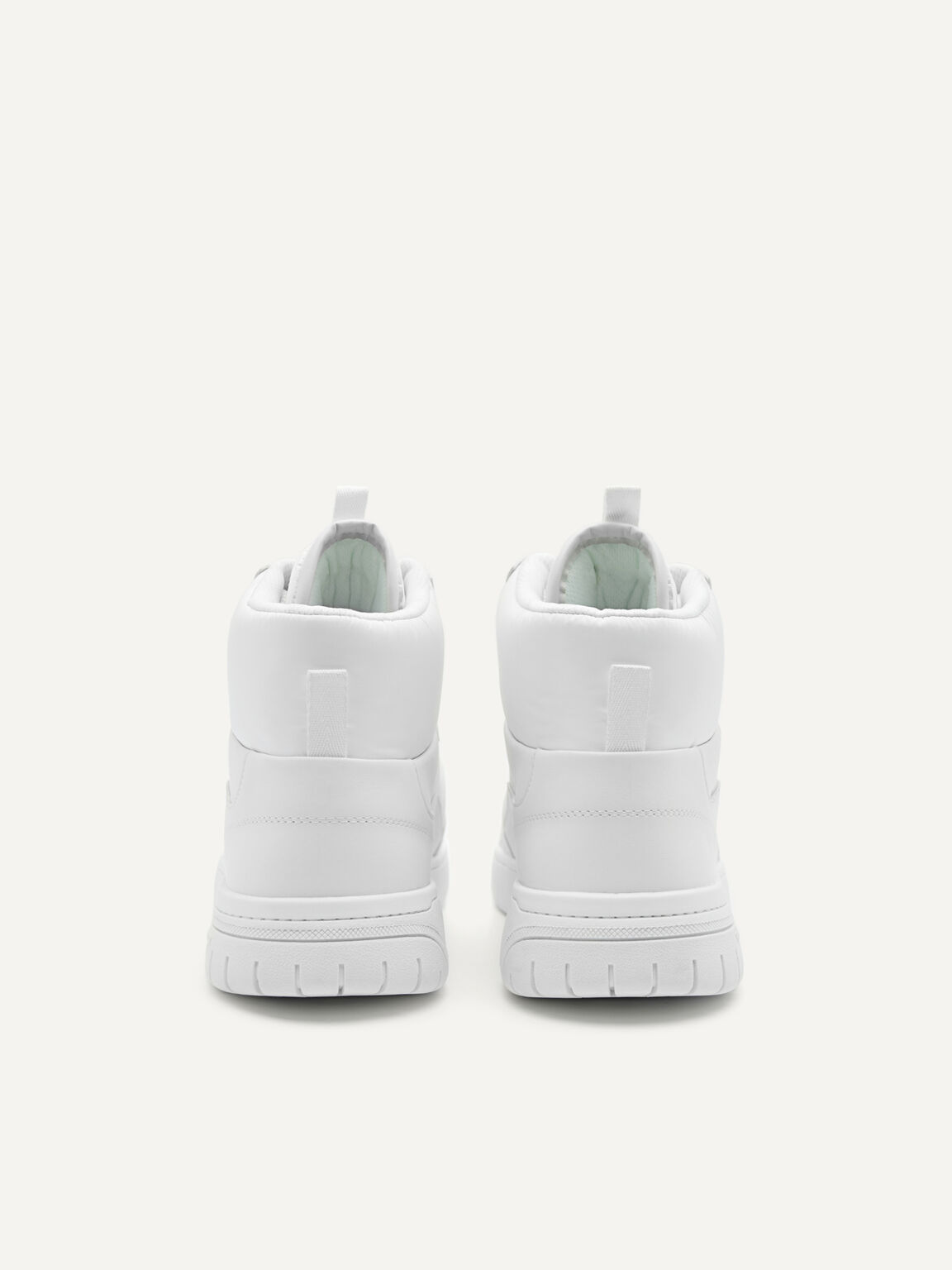 High Top Court Sneaker, White