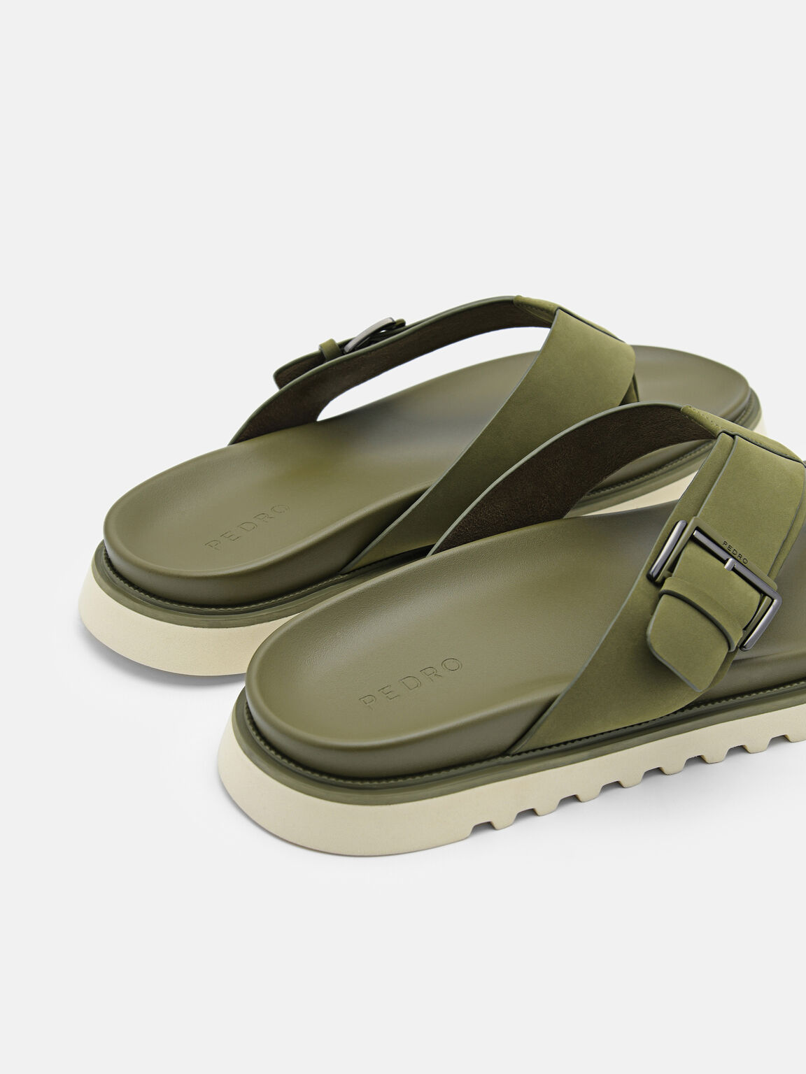 Arche Thong Sandals, Military Green