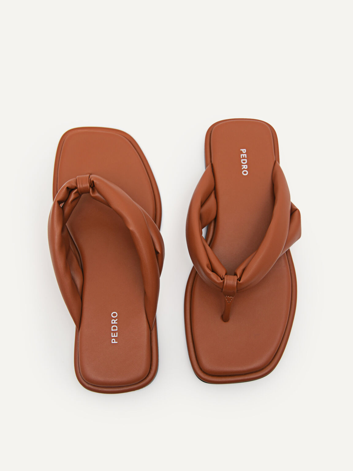 Padded Sandals, Camel