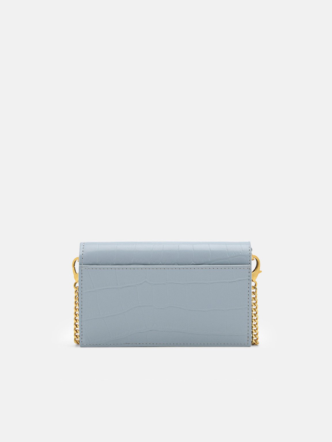 PEDRO Icon Leather Bi-Fold Wallet, Slate Blue