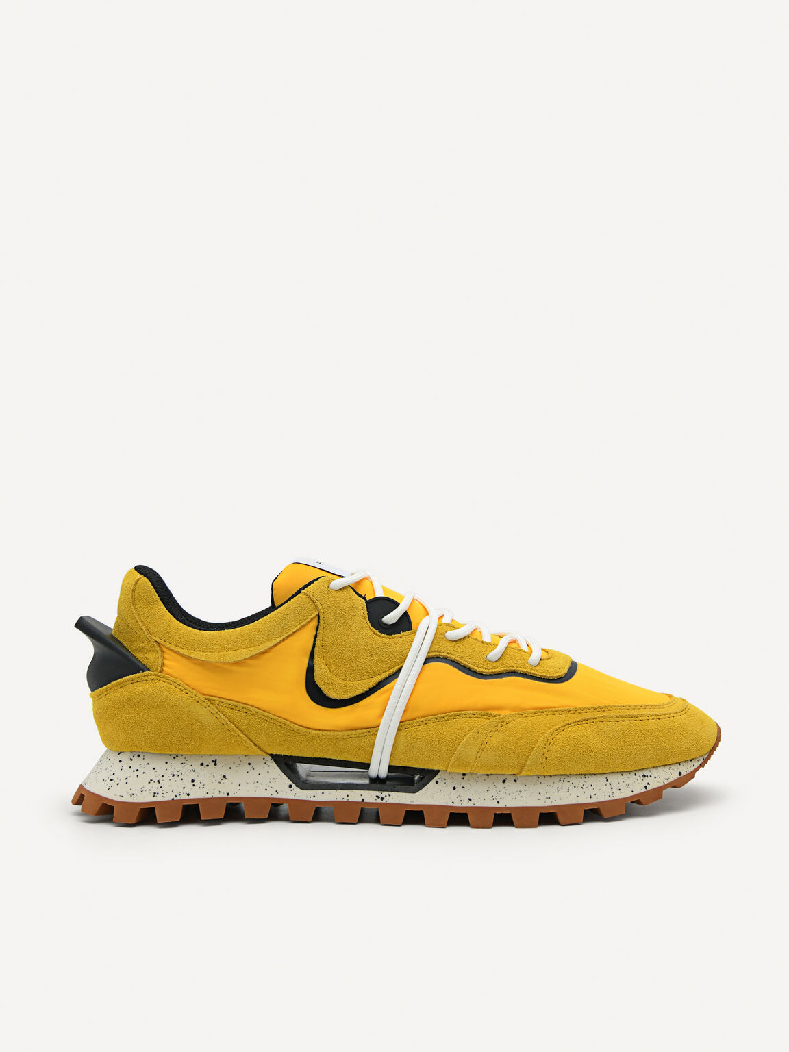 Suede Spur Sneakers, Yellow