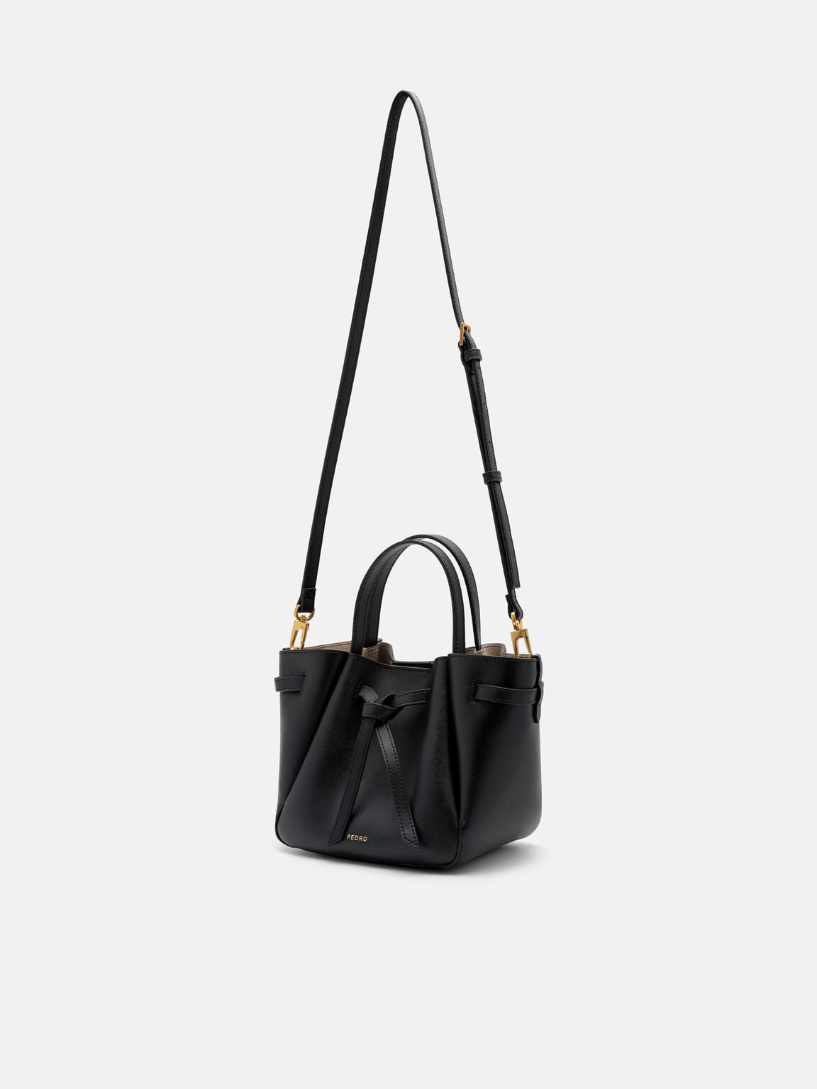 Emory Leather Tote Bag, Black