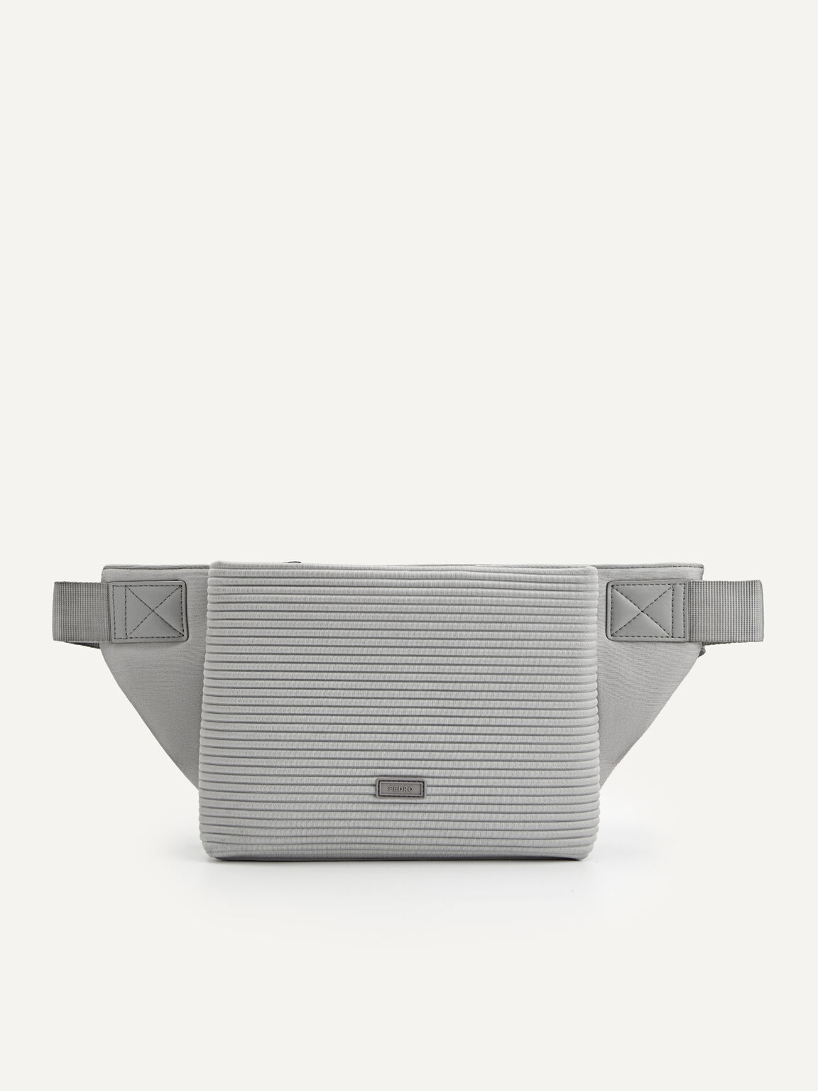 rePEDRO Pleated Sling Pouch, Grey, hi-res
