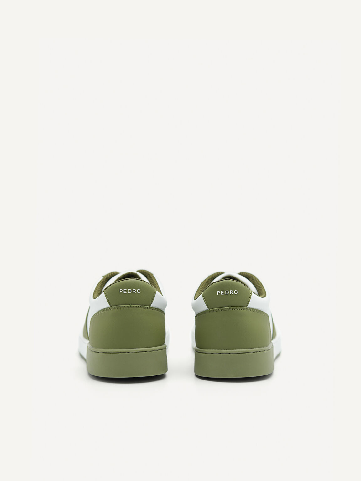 Mono Stride Court Sneakers, Military Green