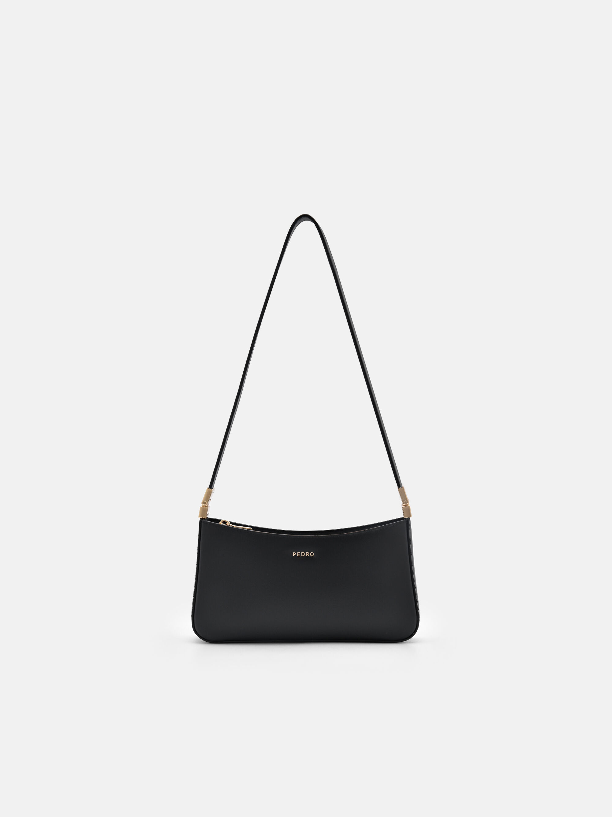 Black Jatte Leather Crossbody Pouch - PEDRO SG