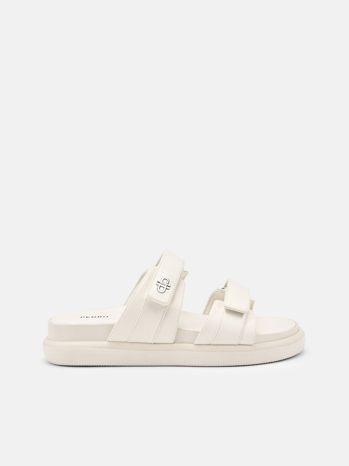 Velcro Slip-On Sandals, Chalk