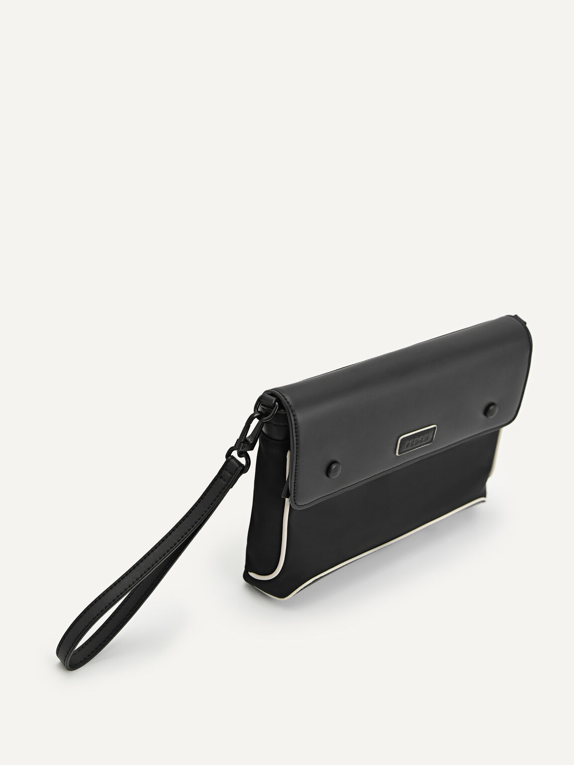 Two-Way Casual Clutch, Black