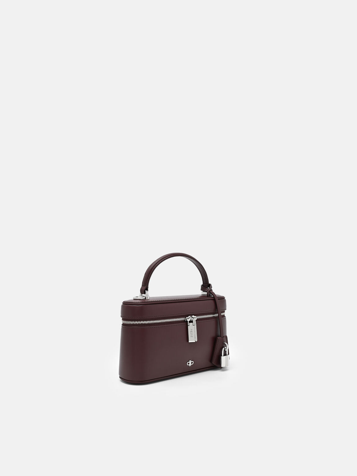 Ari Leather Shoulder Bag, Wine